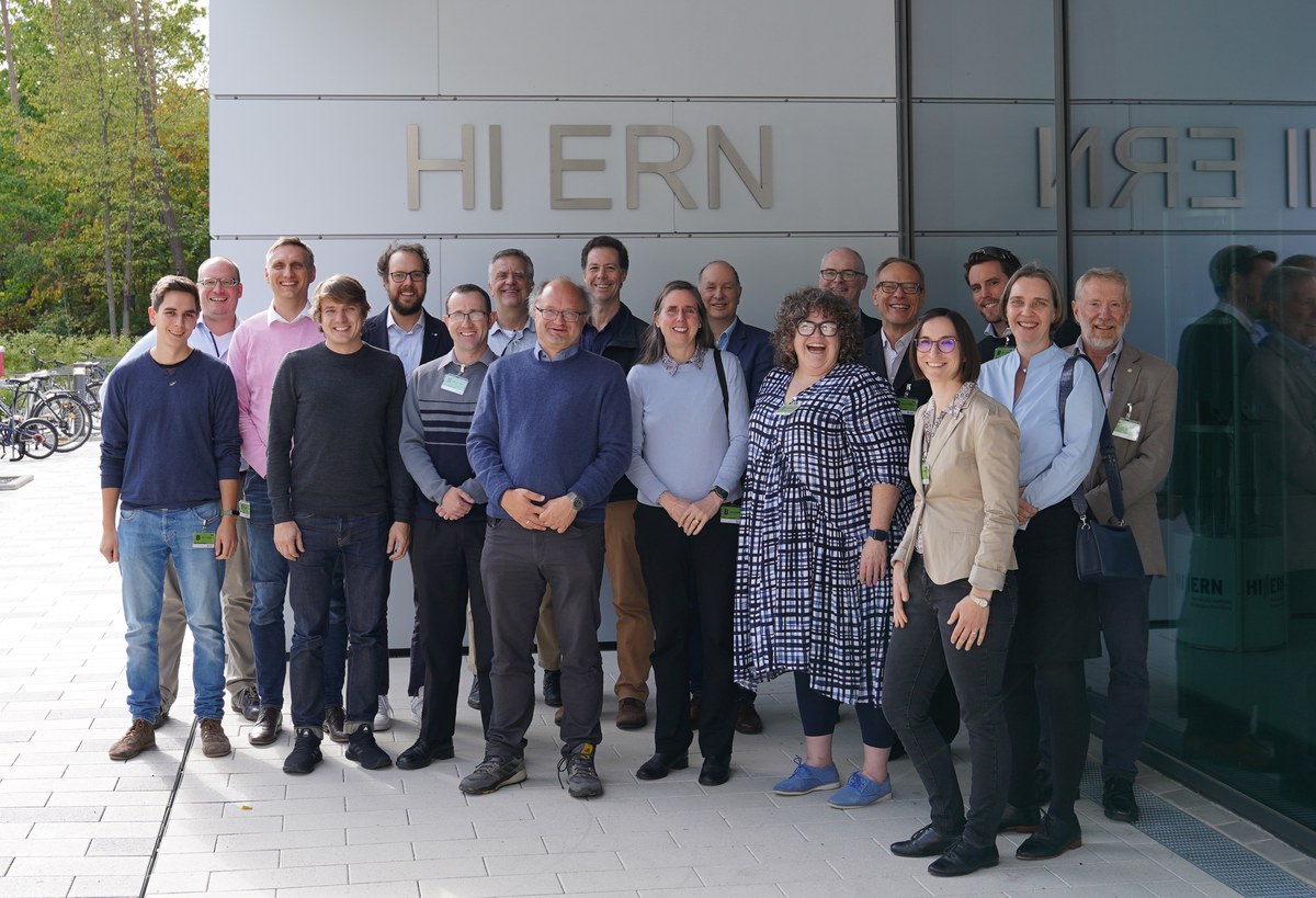 Australische Delegation zu Besuch am HI ERN