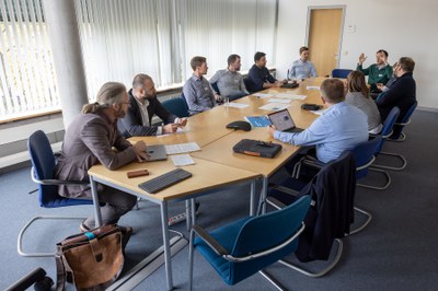 Roadmapping process in small groups, here on the BIPV field of application