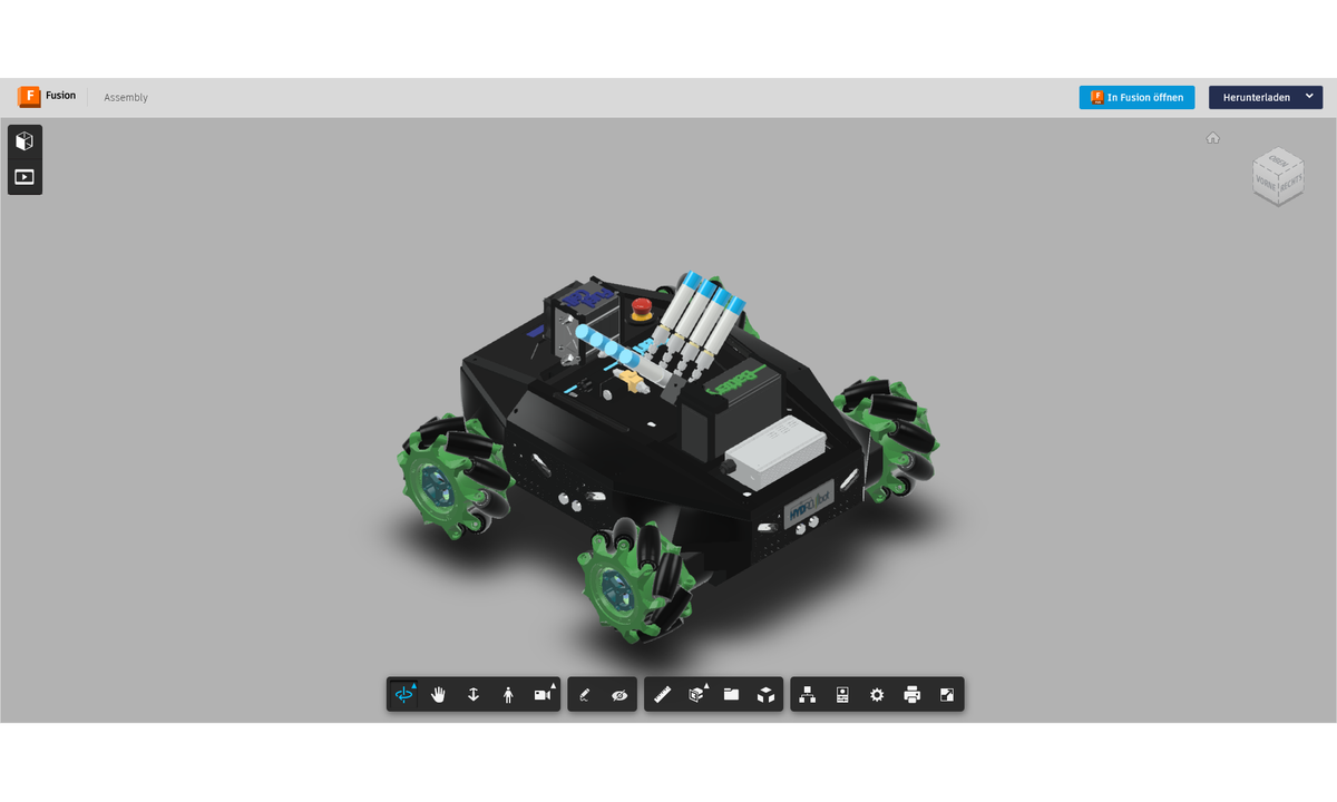 HydroBot – ein brennstoffzellbetriebener Roboter
