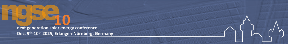 NGSE10 - Next Generation Solar Energy
