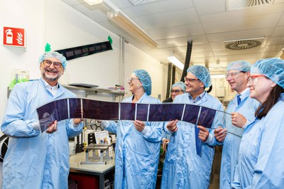 Presidium of the Bavarian State Parliament visits "Solar Factory of the Future“